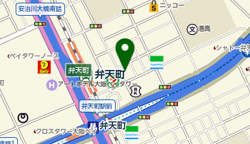 アパマンショップ弁天町店の地図画像