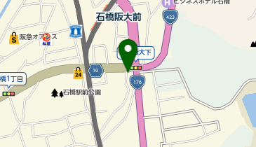 アパマンショップ石橋店の地図画像