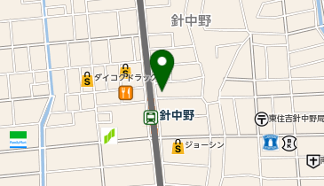 アパマンショップ針中野店の地図画像