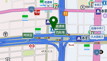 アパマンショップ大阪本町店(社宅専門店)の地図画像