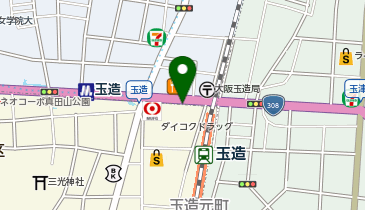 アパマンショップ玉造駅前店の地図画像