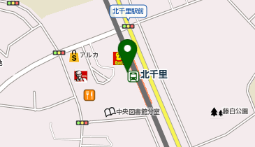 アパマンショップ北千里店の地図画像