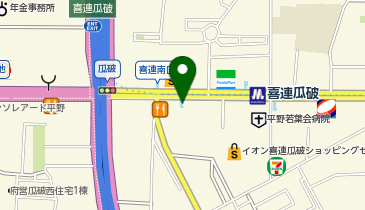 アパマンショップ喜連瓜破店の地図画像