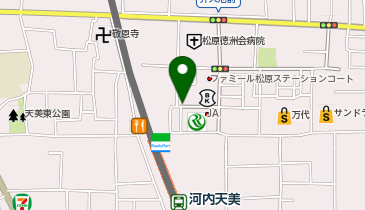 アパマンショップ河内天美店の地図画像