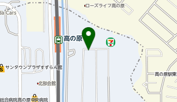 アパマンショップ学研奈良高の原店の地図画像