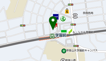 アパマンショップ学園前店の地図画像