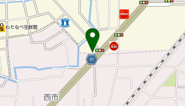 アパマンショップ岡山西市店の地図画像