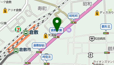 アパマンショップ倉敷駅前店の地図画像