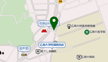 アパマンショップ広島大学病院前店の地図画像