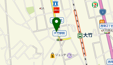 アパマンショップ大竹店の地図画像