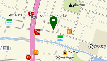 アパマンショップ徳島沖浜店の地図画像