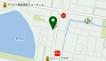 アパマンショップレインボーロード店の地図画像