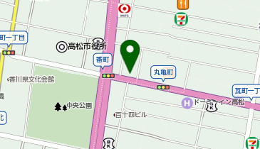 アパマンショップ高松中央公園店の地図画像