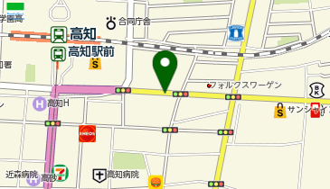 アパマンショップ高知駅前店の地図画像