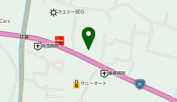 アパマンショップ南国店の地図画像