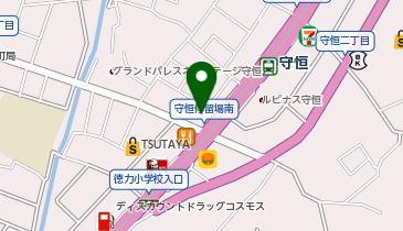 アパマンショップ守恒店の地図画像