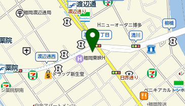 アパマンショップ薬院店の地図画像