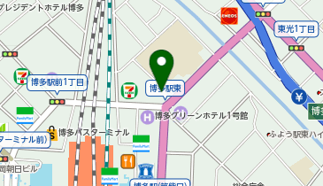 アパマンショップ博多駅東店の地図画像