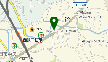 アパマンショップ二日市店の地図画像