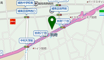 アパマンショップ別府城南店の地図画像