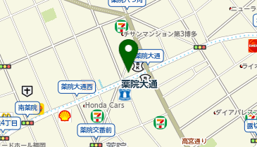 アパマンショップ薬院大通店の地図画像