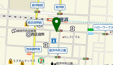 アパマンショップ姪浜駅前店の地図画像