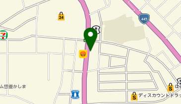 アパマンショップ熊本嘉島店の地図画像