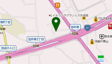 アパマンショップ熊本南店の地図画像