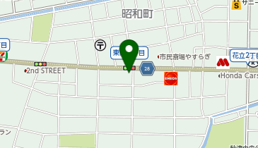 アパマンショップ熊本東店の地図画像