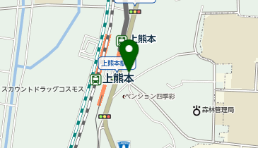 アパマンショップ上熊本店の地図画像