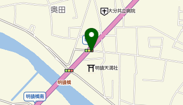 アパマンショップ大分南店の地図画像