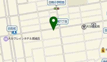 アパマンショップ大分東店の地図画像