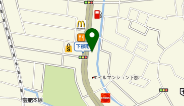 アパマンショップ大分下郡店の地図画像