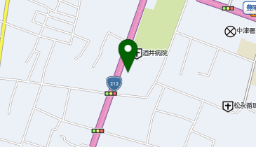 アパマンショップ中津市店の地図画像