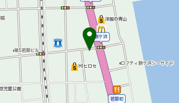 アパマンショップ別府店の地図画像