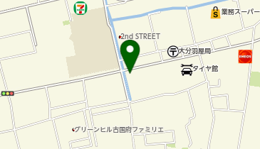 アパマンショップ古国府店の地図画像