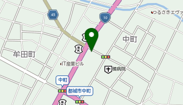 アパマンショップ都城店の地図画像