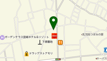 アパマンショップ宮崎東店の地図画像