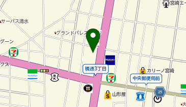 アパマンショップ宮崎橘通り店の地図画像