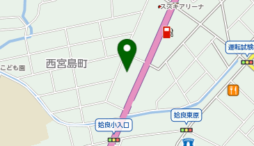 アパマンショップ姶良店の地図画像