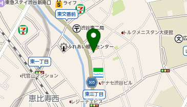 ル・サイク渋谷店の地図画像