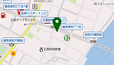 イオンバイク観音新町店の地図画像