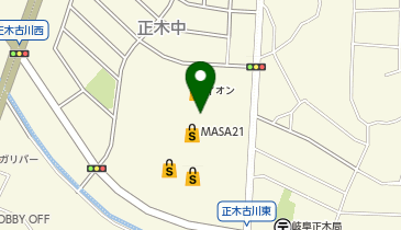 イオンバイク岐阜店の地図画像