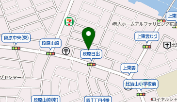 イオンバイク段原日出店の地図画像