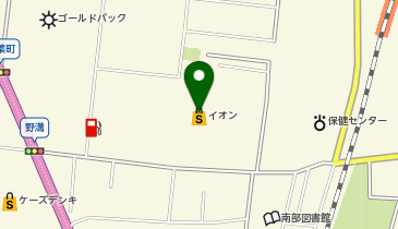 イオンバイク南松本店の地図画像