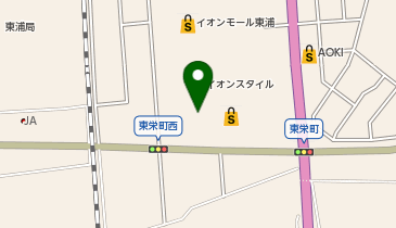 イオンバイク東浦店の地図画像