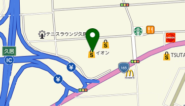 イオンバイク久居店の地図画像