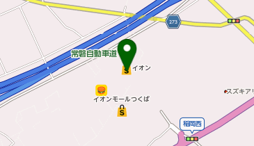 イオンバイクつくば店の地図画像