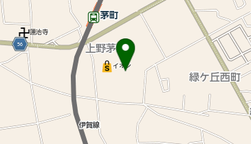 イオンバイク伊賀上野店の地図画像