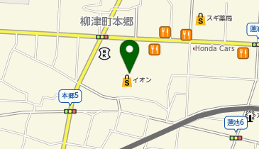 イオンバイク柳津店の地図画像